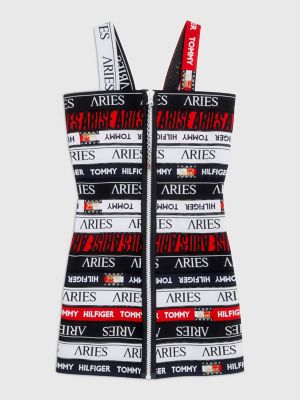 TOMMY X ARIES Logo Tape Dress | Tommy Hilfiger USA