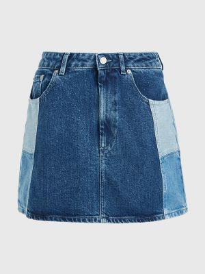 Tommy Collection Denim Flag Mini Skirt | Tommy Hilfiger USA