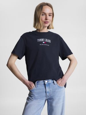 Tommy hilfiger discount embroidered t shirt