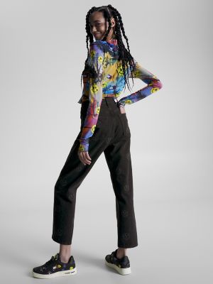 Tommy Jeans x Smiley® Straight Fit Jean, Denim Black