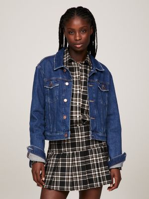 Tommy hilfiger denim jacket cheap black