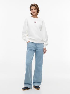 Женские джинсы Tommy Hilfiger Tommy Jeans Boxy Fit Sweatshirt — фото 2