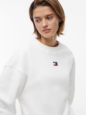 Женские джинсы Tommy Hilfiger Tommy Jeans Boxy Fit Sweatshirt — фото 3