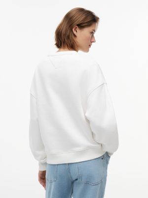 Женские джинсы Tommy Hilfiger Tommy Jeans Boxy Fit Sweatshirt — фото 4