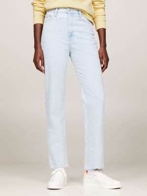 Ultra High-Rise Straight Fit Jean, Denim Light