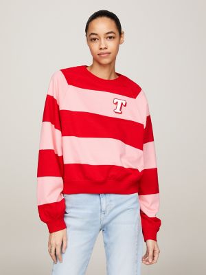 Tommy hilfiger on sale relaxed fit sweatshirt