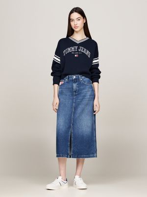 Tommy hilfiger varsity sweater hotsell