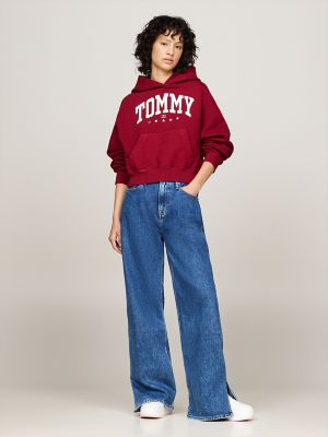 TJ Graphic Varsity Logo Pullover Hoodie | Tommy Hilfiger