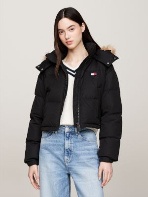 Modern hooded coat tommy jeans hotsell