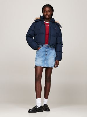 Tommy Jeans Cropped Down Alaska Puffer | Tommy Hilfiger USA