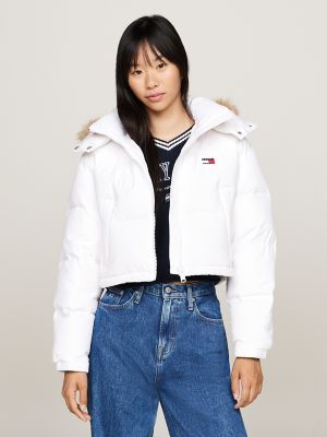 Modern hooded coat tommy jeans best sale