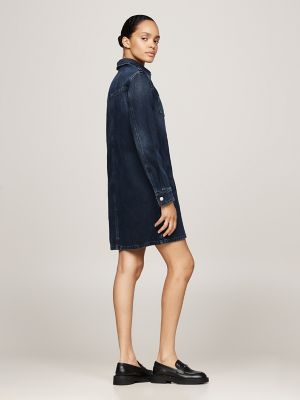 A-Line Denim Mini Shirtdress | Tommy Hilfiger