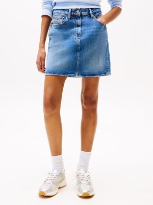 Tommy Hilfiger Tommy Jeans High-Rise Denim Mini Skirt — фото 2