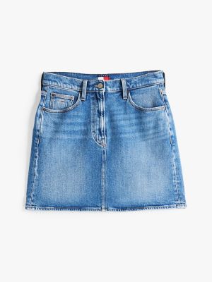 Tommy Hilfiger Tommy Jeans High-Rise Denim Mini Skirt — фото 5
