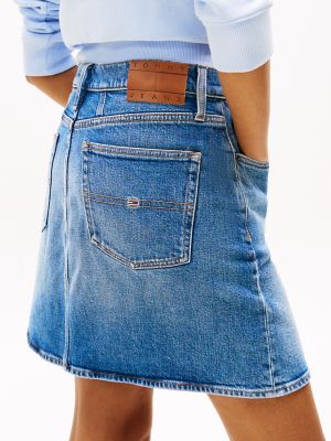 Tommy Hilfiger Tommy Jeans High-Rise Denim Mini Skirt — фото 3