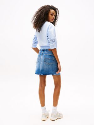 Tommy Hilfiger Tommy Jeans High-Rise Denim Mini Skirt — фото 4