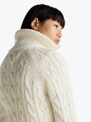 Tommy Jeans Cable Quarter-Zip Sweater | Tommy Hilfiger