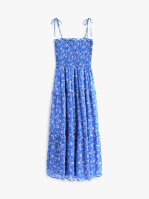 white maxi lace dress Uliana White Floral Lace Halterneck Maxi Dress