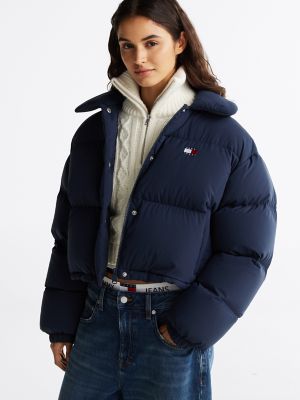 Oversized puffer jacket tommy hilfiger best sale