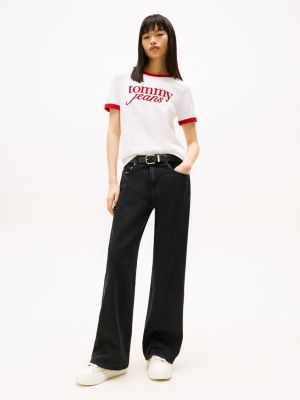 Tommy Jeans Dark Relaxed Straight Jean, Denim Black