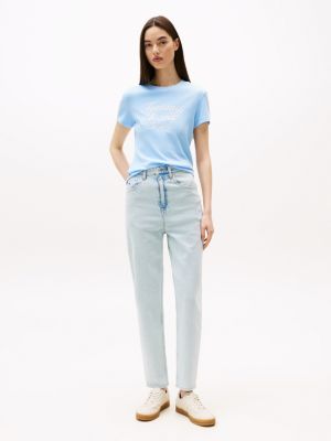 Tommy Jeans Ultra High Rise Tapered Jean, Denim Ultra Light