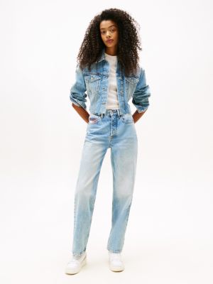 Tommy Jeans Faded Slim Straight Jean, Faded Denim