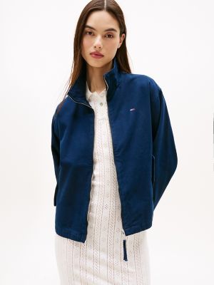 Tommy Jeans Lightweight Cotton Jacket, Dark Night Navy