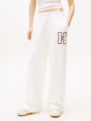 Flocked Logo Straight-Leg Sweatpant | Tommy Hilfiger Flocked Logo Straight-Leg Sweatpant | Tommy Hilfiger