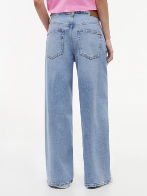 Женские джинсы Tommy Hilfiger Tommy Jeans Mid-Rise Loose Wide Leg Jean — фото 4