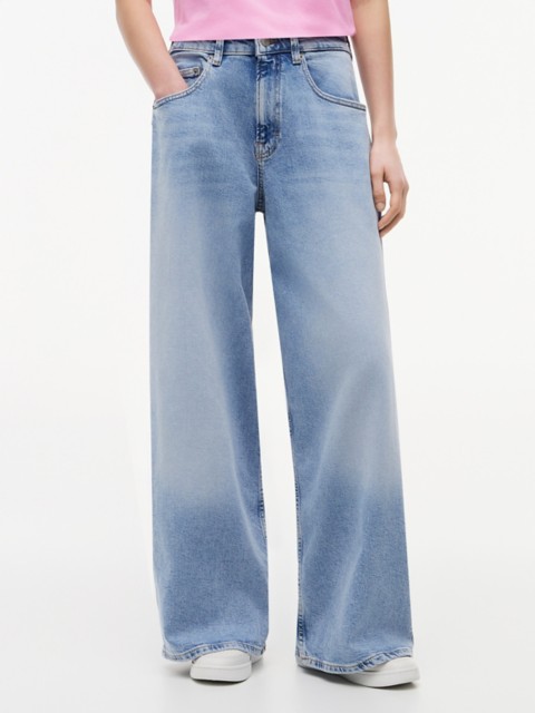 Женские джинсы Tommy Hilfiger Tommy Jeans Mid-Rise Loose Wide Leg Jean
