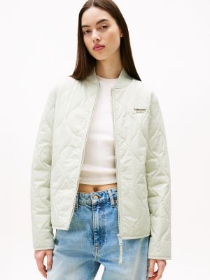 Tommy Jeans Quilted Jacket, Misty Sage