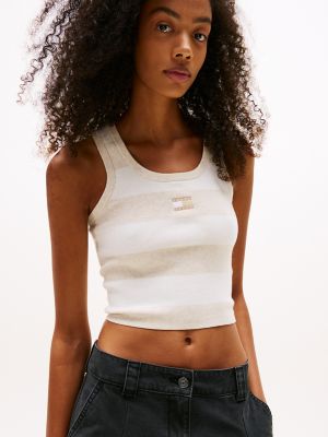 Tommy Jeans Stripe Sweater Tank | Tommy Hilfiger