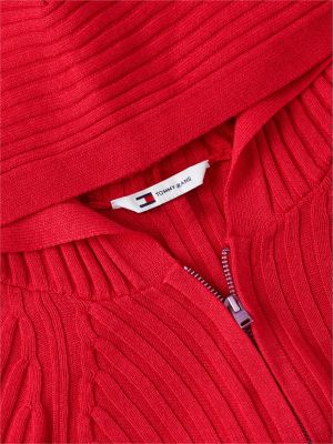 Женские джинсы Tommy Hilfiger Tommy Jeans Slim Fit Hooded Zip Cardigan — фото 6