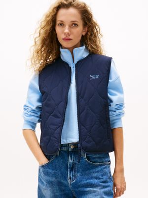 Tommy Jeans Quilted Vest, Dark Night Navy