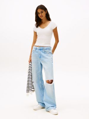 Tommy Jeans Relaxed-Straight Jean, Light Denim