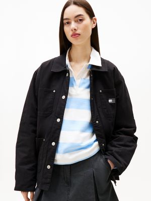 Tommy Jeans Chore Jacket, Black