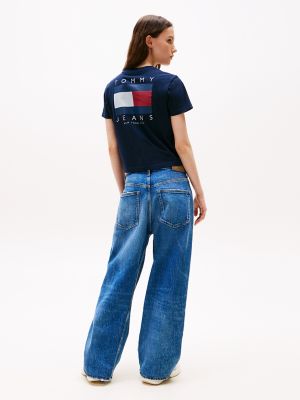 【トミー ヒルフィガー】 Jeans Flag T-Shirt【残り少】 トミー ヒルフィガー】Tommy Jeans Flag T-Shirt【残り少】