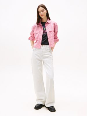 Tommy Jeans Straight Utility Jean, Denim White