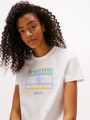 Tommy Jeans Multi-Color Graphic T-Shirt | Tommy Hilfiger USA