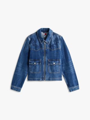 Tommy Jeans Embroidered Denim Jacket | Tommy Hilfiger