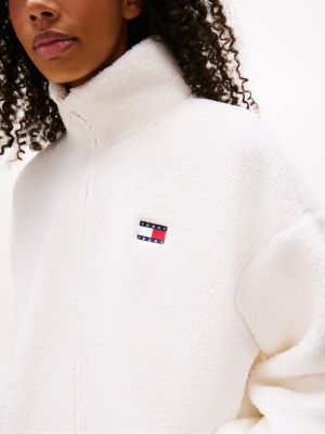 Tommy Jeans Teddy Fleece Zip Jacket | Tommy Hilfiger USA