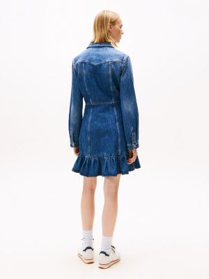 Tommy Jeans Denim Western Dress | Tommy Hilfiger USA