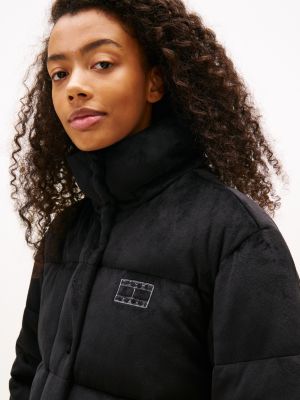 Tommy Jeans Velour Quilted Puffer Jacket | Tommy Hilfiger USA