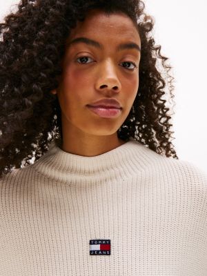 【極美品】 HILFGER Tommy Jeans Relaxed Mockneck Sweater | Tommy Hilfiger USA