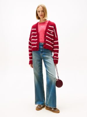 Tommy Jeans Relaxed Stripe Cardigan | Tommy Hilfiger