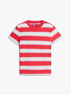 Женские футболки Tommy Hilfiger Tommy Jeans Regular Fit Stripe T-Shirt — фото 5
