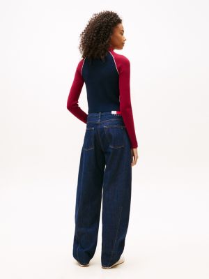 Tommy Jeans Raglan Zip Cardigan | Tommy Hilfiger USA