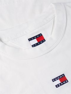 Tommy Jeans Badge Boxy T-Shirt — Ecru 6