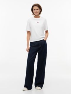 Tommy Jeans Badge Boxy T-Shirt — Ecru 2