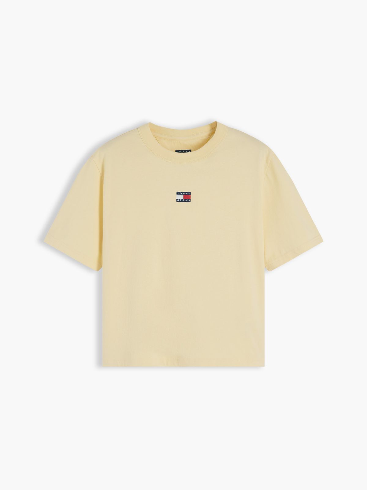 Tommy Jeans Badge Boxy T-Shirt — Day Lily
